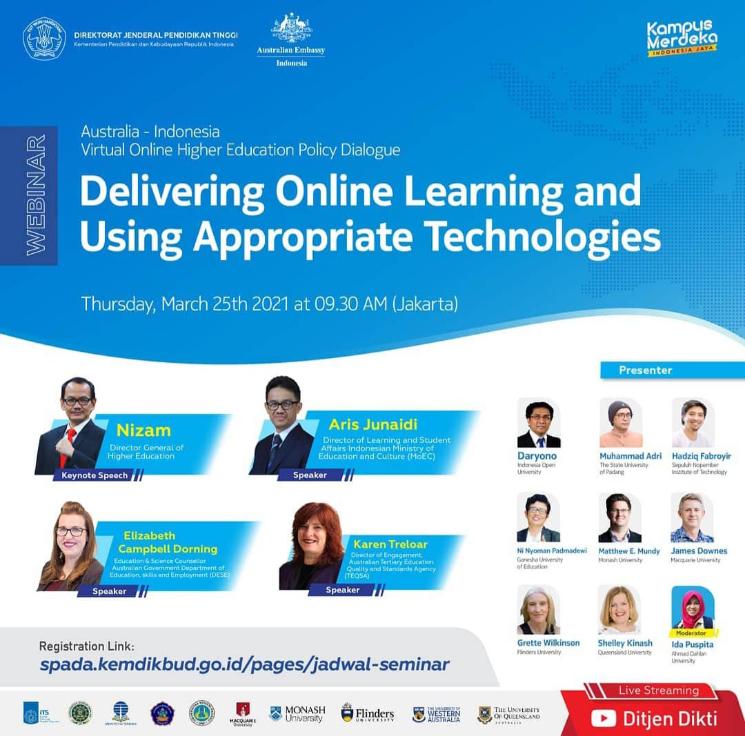 Delivering Online Learning and Using Appropriate